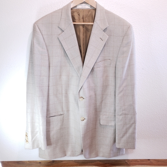 John W. Nordstrom Loro Piana Cashmere Sport Coat Size 44